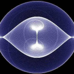 Generative art (featuring luminous swirly things)